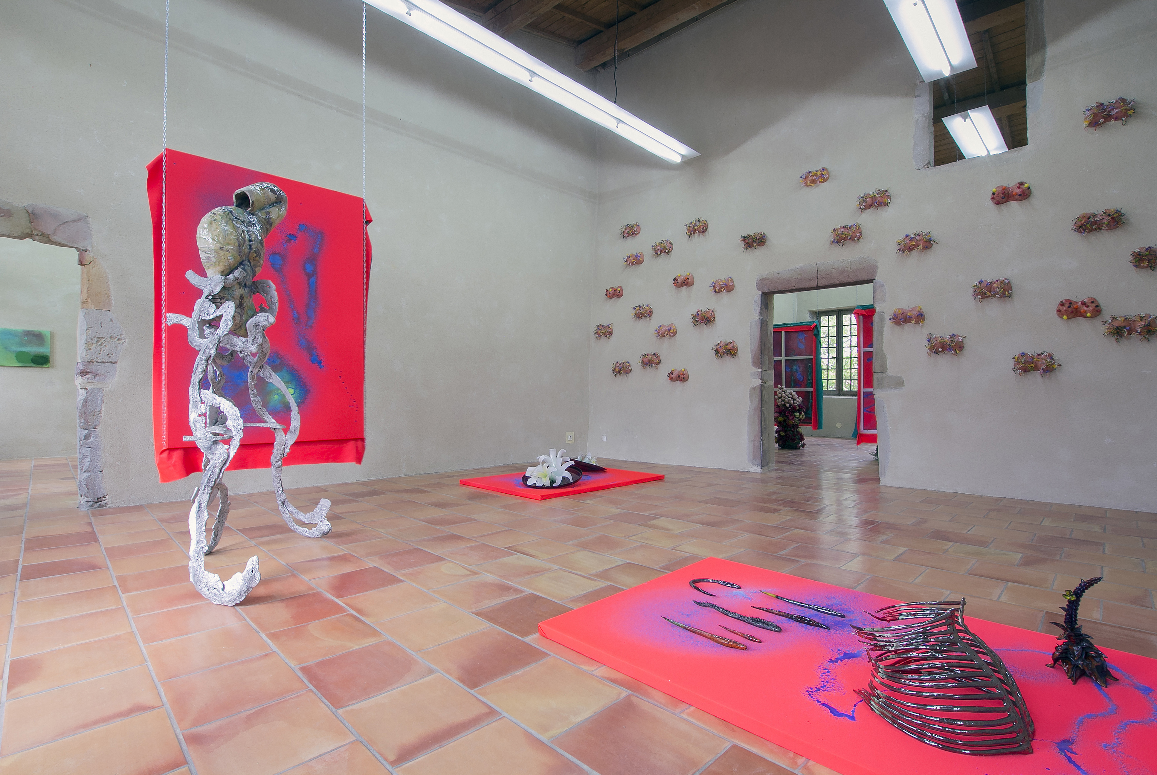 Cet élixir, annual show 2019 at Moly-Sabata - Photo Ugnius Gelguda (10) Artworks by Jean-Marie Appriou, Jagna Ciuchta, Henri Ughetto, Phoebe Unwin and Paloma Proudfoot