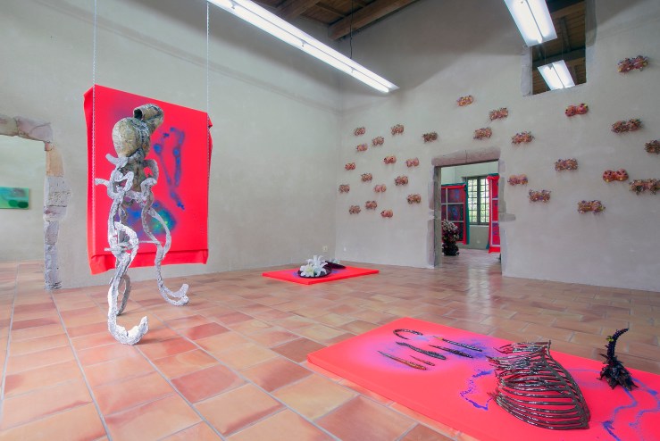 Cet élixir, annual show 2019 at Moly-Sabata - Photo Ugnius Gelguda (10) Artworks by Jean-Marie Appriou, Jagna Ciuchta, Henri Ughetto, Phoebe Unwin and Paloma Proudfoot