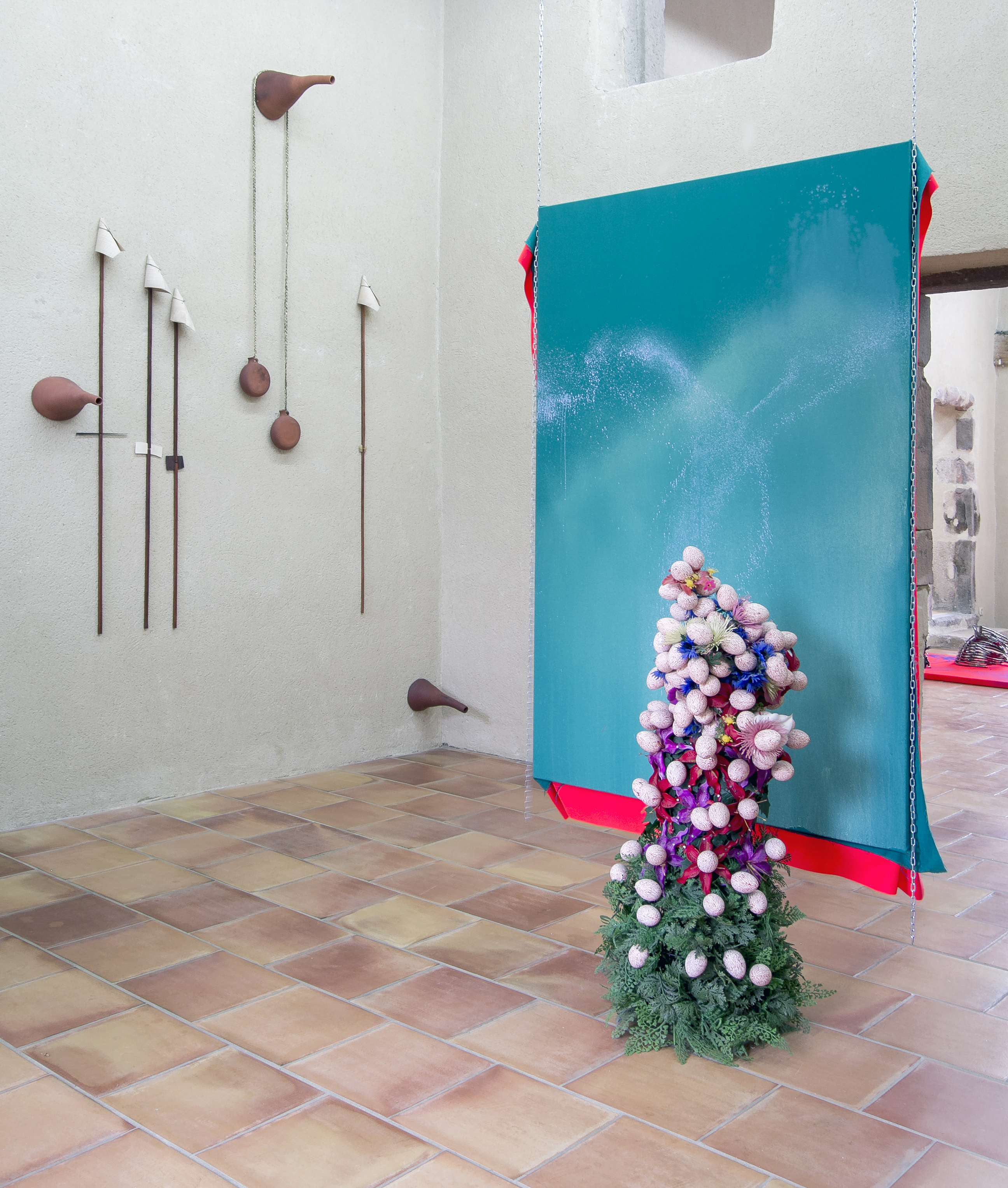 Cet élixir, annual show 2019 at Moly-Sabata - Photo Ugnius Gelguda (6) Artworks by Jagna Ciuchta, Henri Ughetto and Hélène Bertin