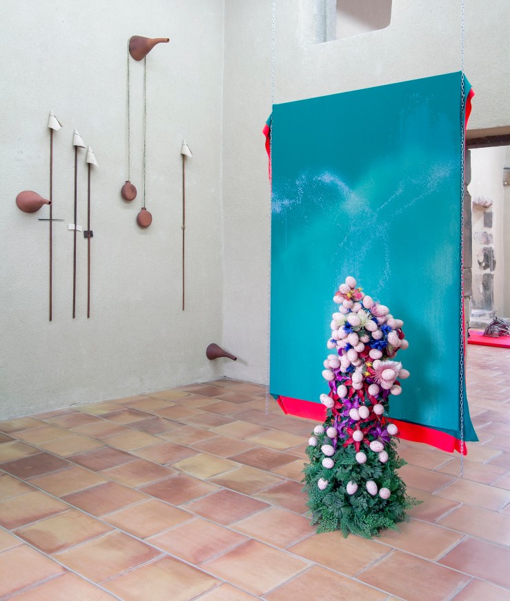 Cet élixir, annual show 2019 at Moly-Sabata - Photo Ugnius Gelguda (6) Artworks by Jagna Ciuchta, Henri Ughetto and Hélène Bertin