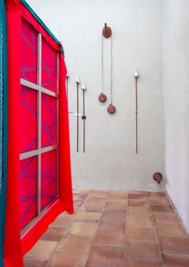 Cet élixir, annual show 2019 at Moly-Sabata - Photo Ugnius Gelguda (7) Artworks by Jagna Ciuchta and Hélène Bertin