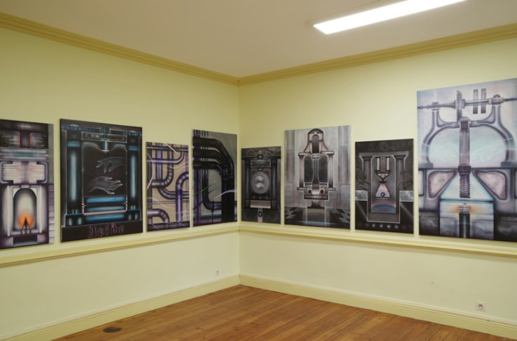 Caca bleu véritable - Salle jaune (1)