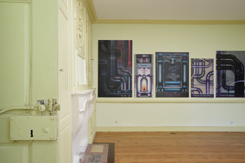 Caca bleu véritable - Salle jaune (5)